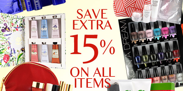Extra 15% OFF All items @ COSME-DE.COM