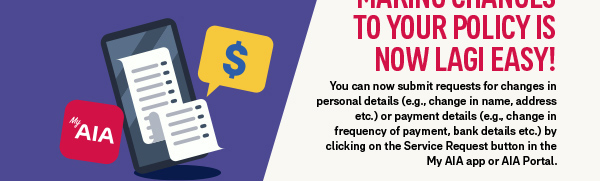 Easy Making Changes to Your Policy