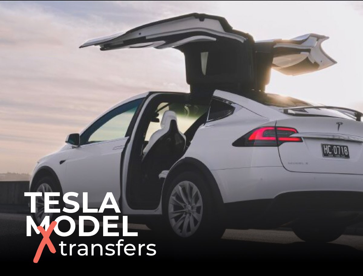 Tesla model X transfers